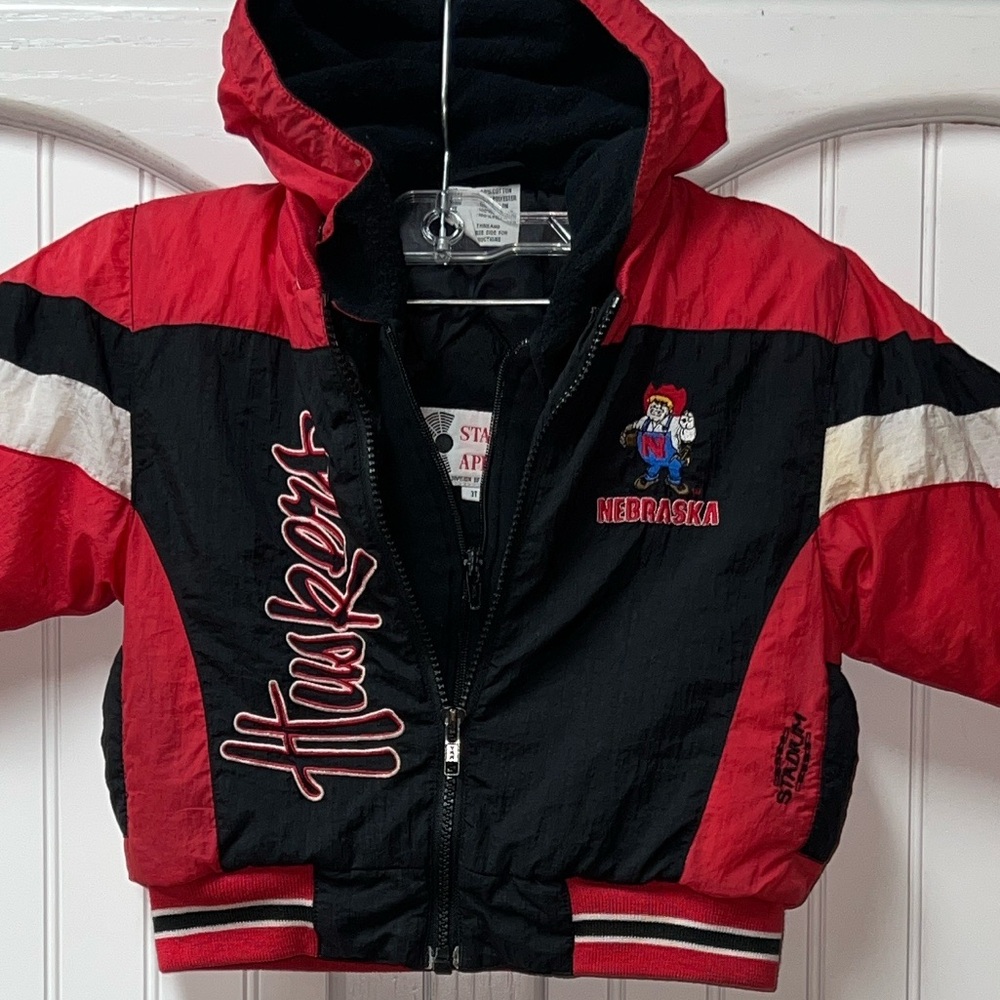 90s Nebraska Huskers Stadium Jacket 3T Vintage
